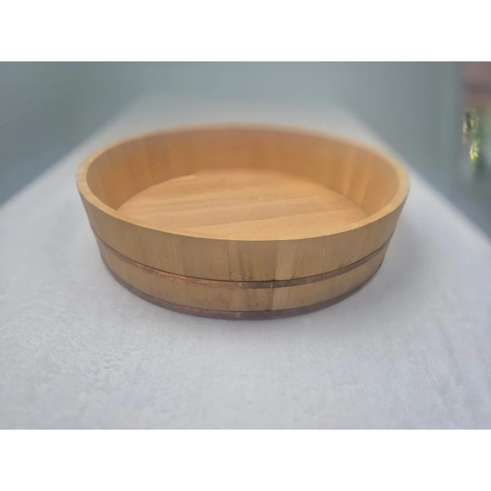 Wooden Sushi Rice Mixing Bowl 16.5